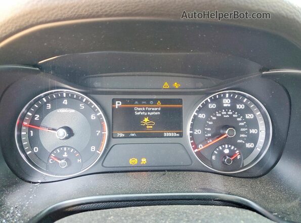 3KPF24AD5PE550325 2023 KIA FORTE Black Вид щитка приладів