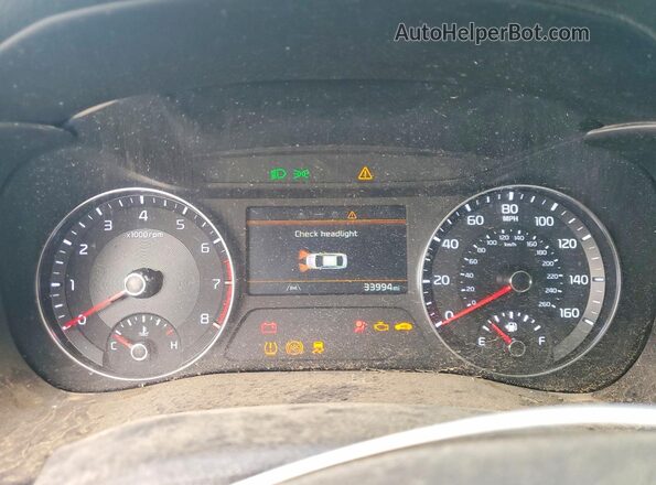 3KPF24AD5RE836596 2024 KIA FORTE Серый Вид щитка приборов
