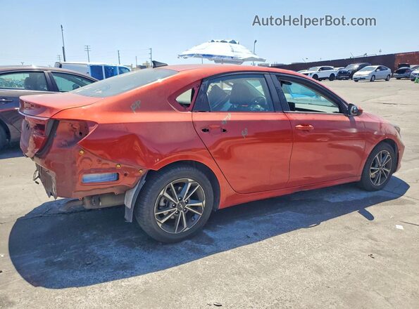 3KPF24AD6NE457391 2022 KIA FORTE Orange Задня права чверть
