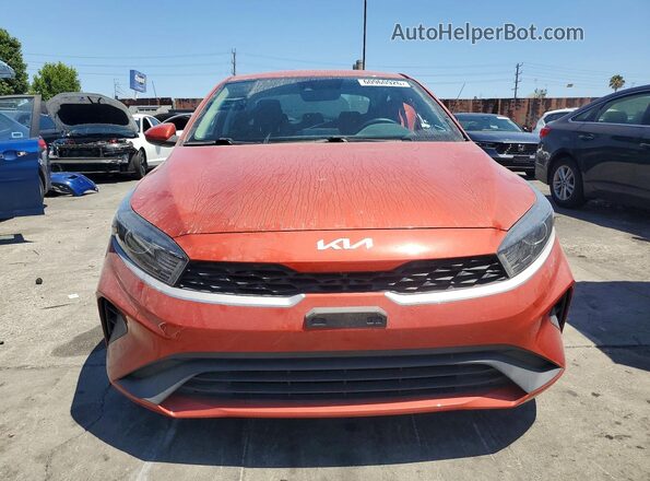 3KPF24AD6NE457391 2022 KIA FORTE Orange Вид спереду