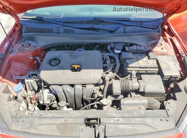 3KPF24AD6NE457391 2022 KIA FORTE Orange Вид задньої частини салону
