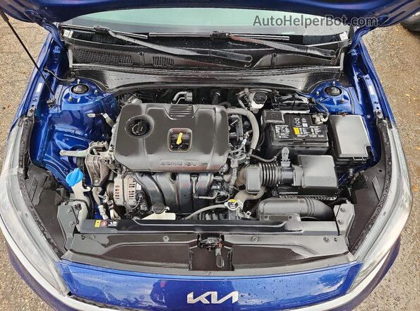 3KPF24AD6PE654032 2023 KIA FORTE Blue Սալոնի հետևի տեսք