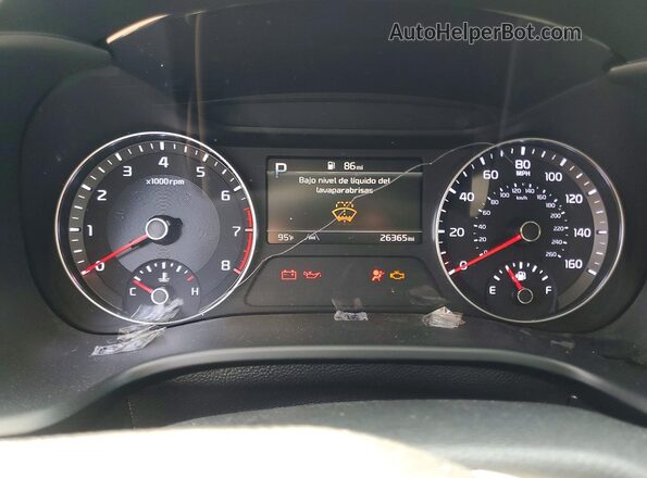 3KPF24AD6RE751475 2024 KIA FORTE Blue Instrument cluster view