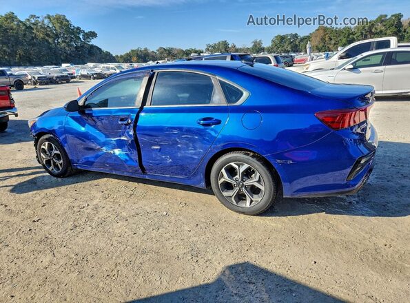3KPF24AD7KE049459 2019 KIA FORTE Blue Հետևի ձախ