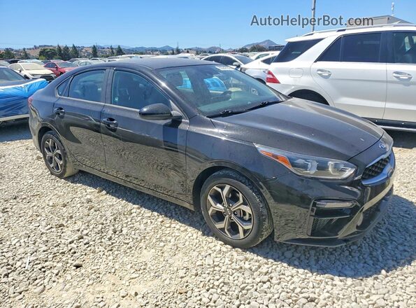 3KPF24AD7KE056900 2019 KIA FORTE Black Przód prawy