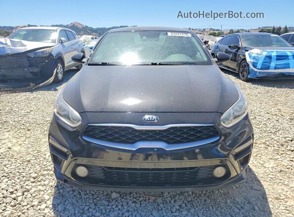 3KPF24AD7KE056900 2019 KIA FORTE Black Widok z przodu