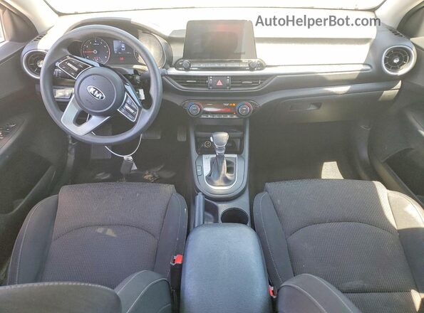 3KPF24AD7KE056900 2019 KIA FORTE Black Widok deski rozdzielczej
