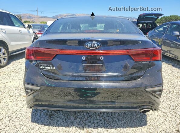 3KPF24AD7KE056900 2019 KIA FORTE Black Widok z tyłu