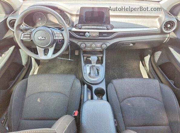 3KPF24AD7LE152592 2020 KIA FORTE Silver Առջևի վահանակի տեսք