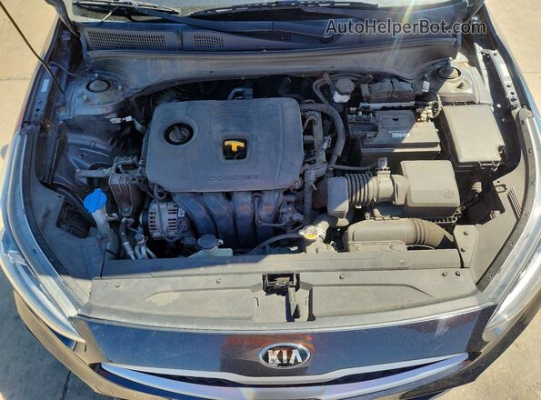 3KPF24AD7LE191148 2020 KIA FORTE Gray Widok wnętrza z tyłu