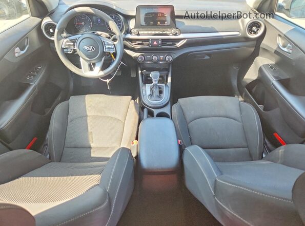 3KPF24AD7LE191148 2020 KIA FORTE Gray Widok deski rozdzielczej