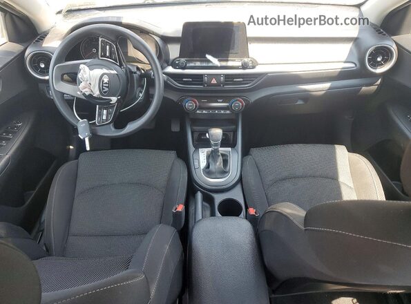 3KPF24AD8KE023632 2019 KIA FORTE Black წინა პანელის ხედი