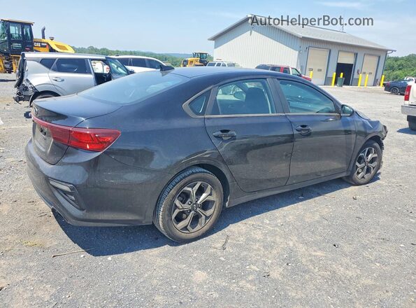 3KPF24AD8KE023632 2019 KIA FORTE Black უკანა მარჯვენა