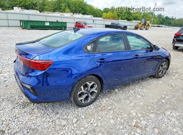 3KPF24AD8LE259487 2020 KIA FORTE Синий Задняя правая четверть