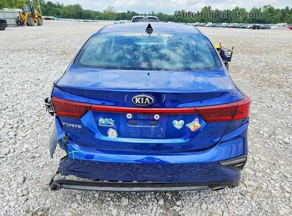 3KPF24AD8LE259487 2020 KIA FORTE Синий Вид сзади