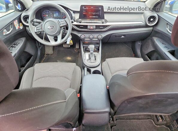 3KPF24AD8LE259487 2020 KIA FORTE Синий Вид панели приборов