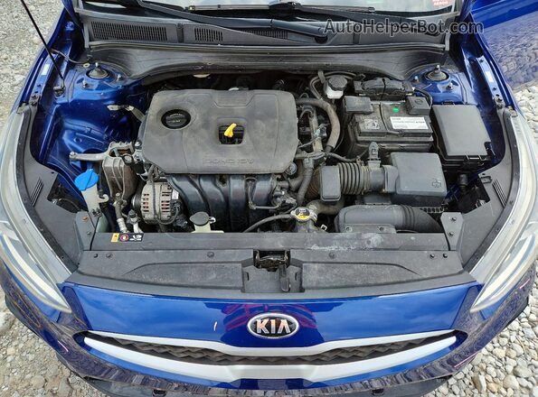 3KPF24AD8LE259487 2020 KIA FORTE Синий Вид задней части салона