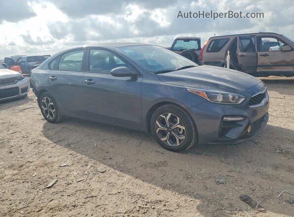 3KPF24AD8ME348915 2021 KIA FORTE Gray Przód prawy