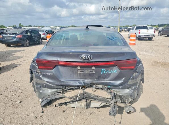 3KPF24AD8ME348915 2021 KIA FORTE Gray Widok z tyłu