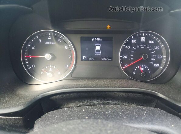 3KPF24AD8ME348915 2021 KIA FORTE Gray Widok zestawu wskaźników