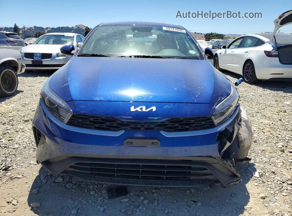 3KPF24AD8NE473334 2022 KIA FORTE Blue წინა ხედი