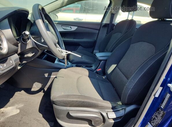3KPF24AD8NE473334 2022 KIA FORTE Blue წინა სალონის ხედი