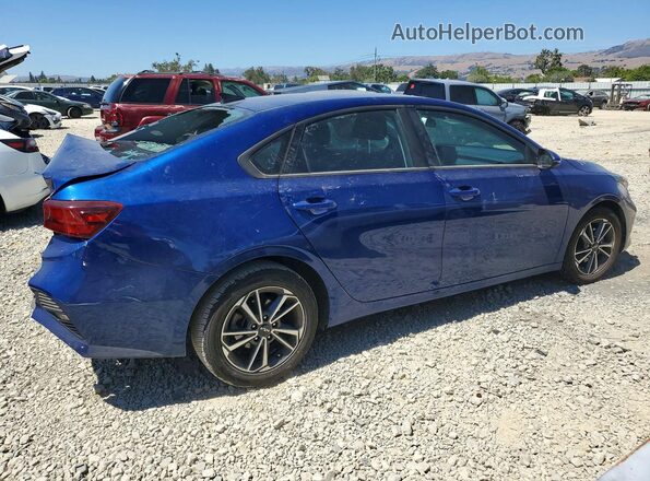 3KPF24AD8NE473334 2022 KIA FORTE Blue უკანა მარჯვენა