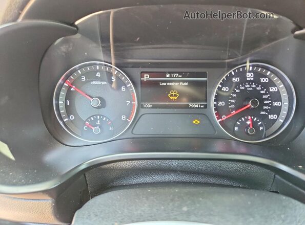 3KPF24AD8PE550125 2023 KIA FORTE Red Instrument cluster view