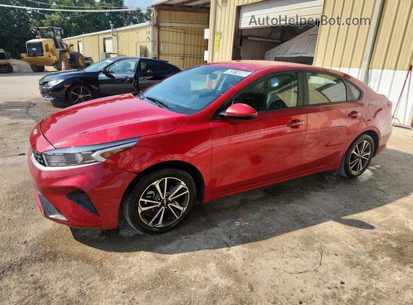 3KPF24AD8PE597543 2023 KIA FORTE Red VIN კოდის სტიკერის ხედი