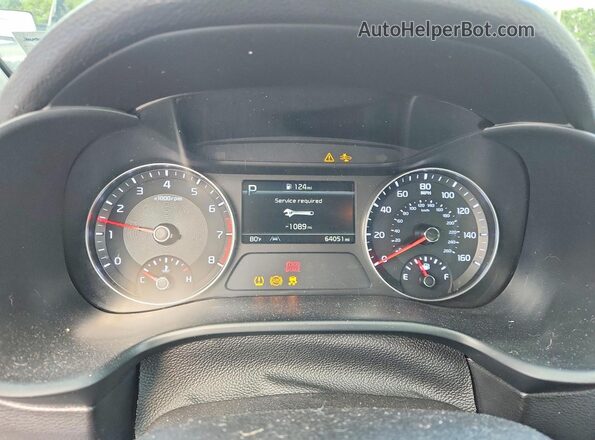 3KPF24AD8PE647003 2023 KIA FORTE White Вид щитка приладів