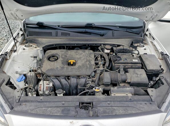 3KPF24AD9ME288448 2021 KIA FORTE White უკანა სალონის ხედი