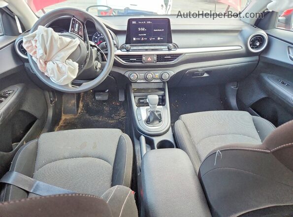 3KPF24AD9PE565555 2023 KIA FORTE Red Առջևի վահանակի տեսք