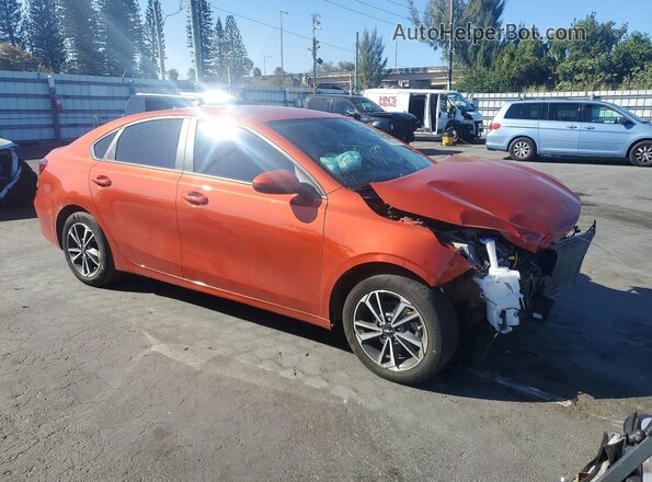 3KPF24AD9PE662352 2023 KIA FORTE Orange Przód prawy