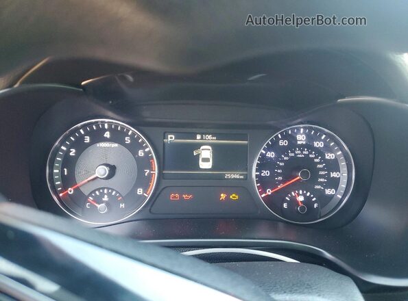3KPF24AD9PE662352 2023 KIA FORTE Orange Widok zestawu wskaźników