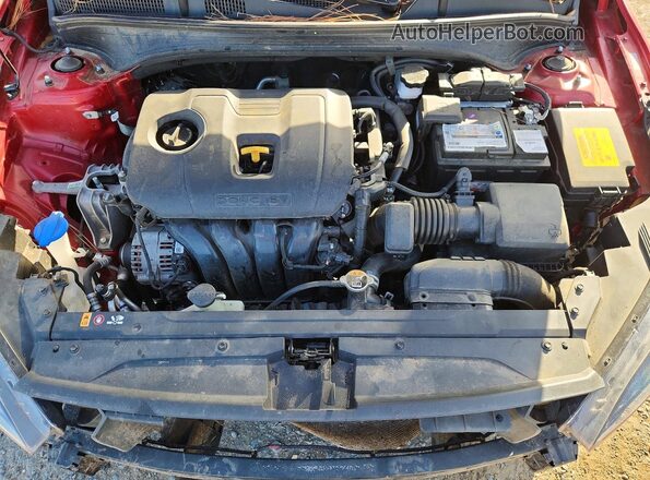 3KPF24AD9RE776578 2024 KIA FORTE Red Вид задньої частини салону
