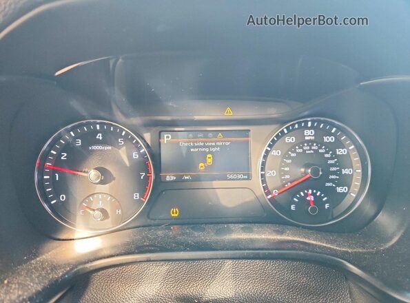 3KPF24AD9RE776578 2024 KIA FORTE Red Вид щитка приладів