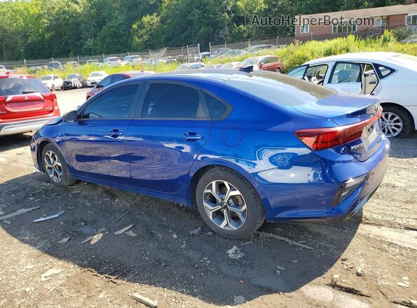 3KPF24ADXLE198949 2020 KIA FORTE Blue Rear left