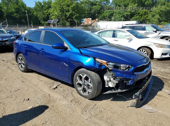 3KPF24ADXLE198949 2020 KIA FORTE Blue Front right