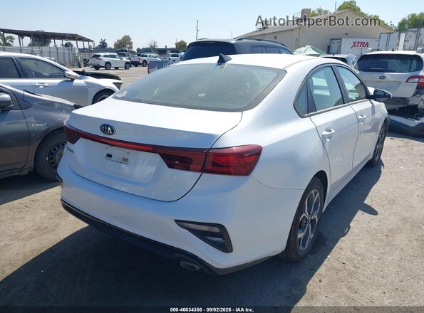 3KPF24ADXME296171 2021 KIA FORTE White უკანა მარჯვენა