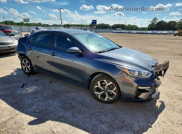 3KPF24ADXME377963 2021 KIA FORTE Gray Przód prawy