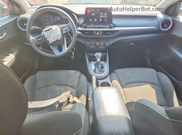 3KPF24ADXME377963 2021 KIA FORTE Gray Widok deski rozdzielczej