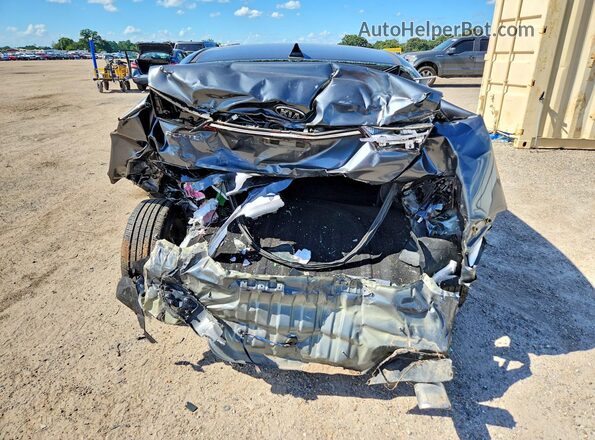 3KPF24ADXME377963 2021 KIA FORTE Gray Widok z tyłu