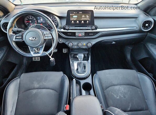 3KPF34AD1LE150169 2020 KIA FORTE Black წინა პანელის ხედი