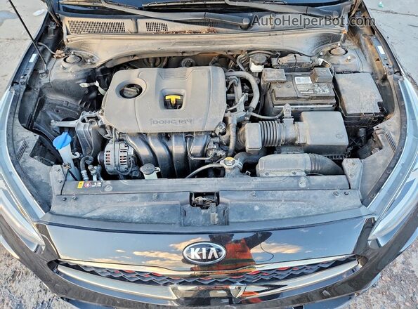 3KPF34AD1LE150169 2020 KIA FORTE Black უკანა სალონის ხედი