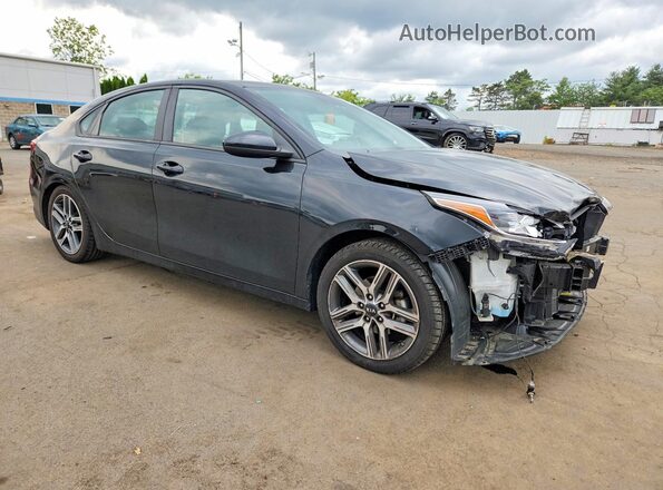 3KPF34AD2KE062522 2019 KIA FORTE Black Przód prawy