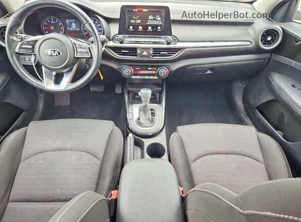 3KPF34AD2KE062522 2019 KIA FORTE Black Widok deski rozdzielczej