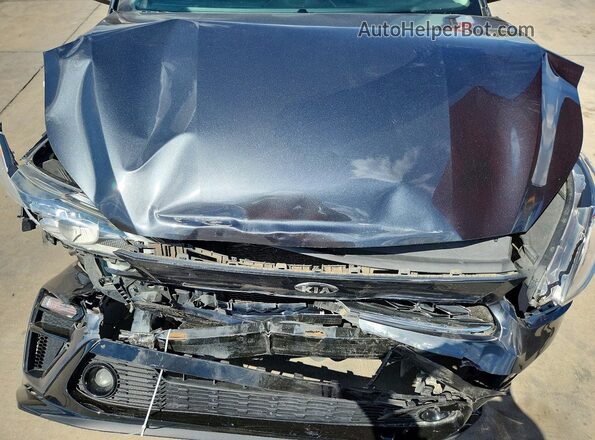 3KPF34AD2KE105210 2019 KIA FORTE Серый Вид задней части салона
