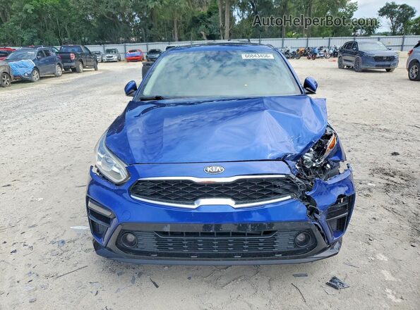 3KPF34AD3KE015306 2019 KIA FORTE Синий Вид спереди
