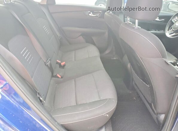 3KPF34AD3KE015306 2019 KIA FORTE Синий Вид задних сидений