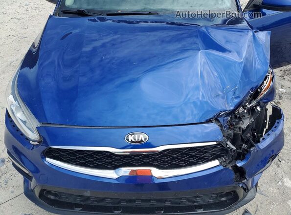 3KPF34AD3KE015306 2019 KIA FORTE Синий Вид задней части салона